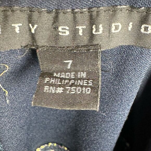 Yellow ditsy floral pleated ruffle sweetheart neck strapless cotton dress size 7 - Picture 4 of 5